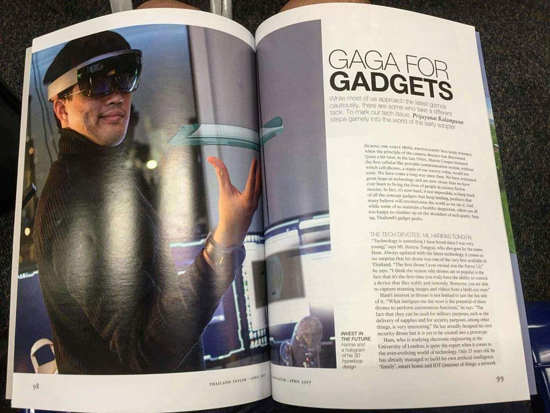 Thailand Tatler — Gaga for Gadgets feature